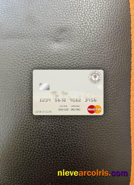 Iraq Rasheed Bank mastercard photolook